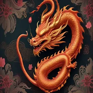 chinese dragon background