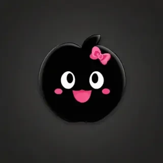 cute black iphone wallpaper