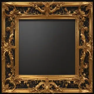 golden frame border