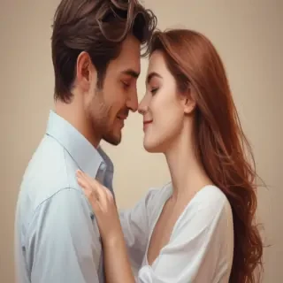 couple drawing poses