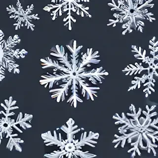 transparent snowflakes png