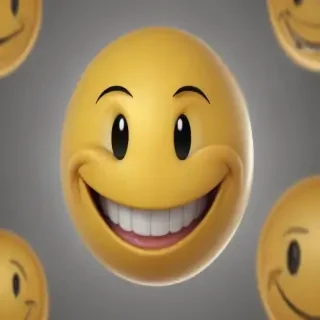 smiley face transparent background