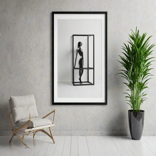 framed art mockup