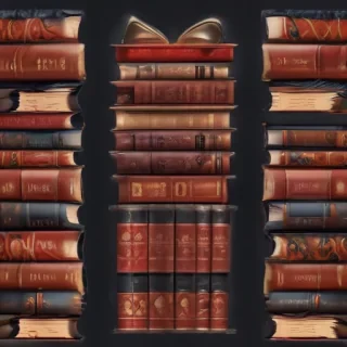 books stacked clipart