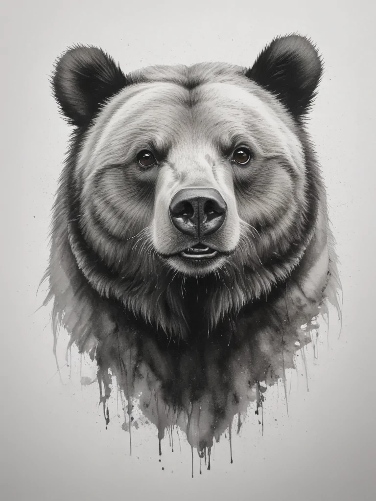 bear drawlings