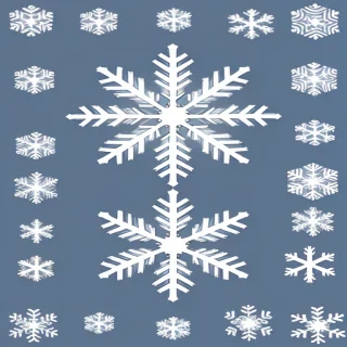 snowflake clipart transparent background