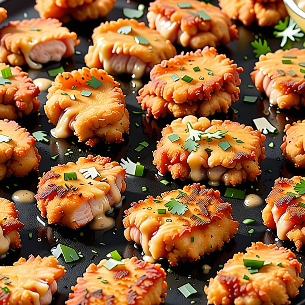 homemade chicken nuggets with ground chicken