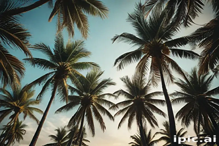 palm trees background