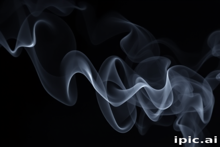 smoke no background
