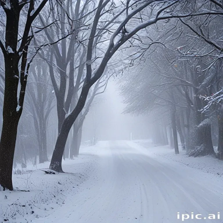 snowing iphone wallpaper