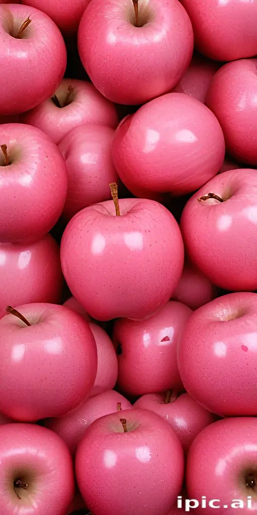 pink apple wallpaper