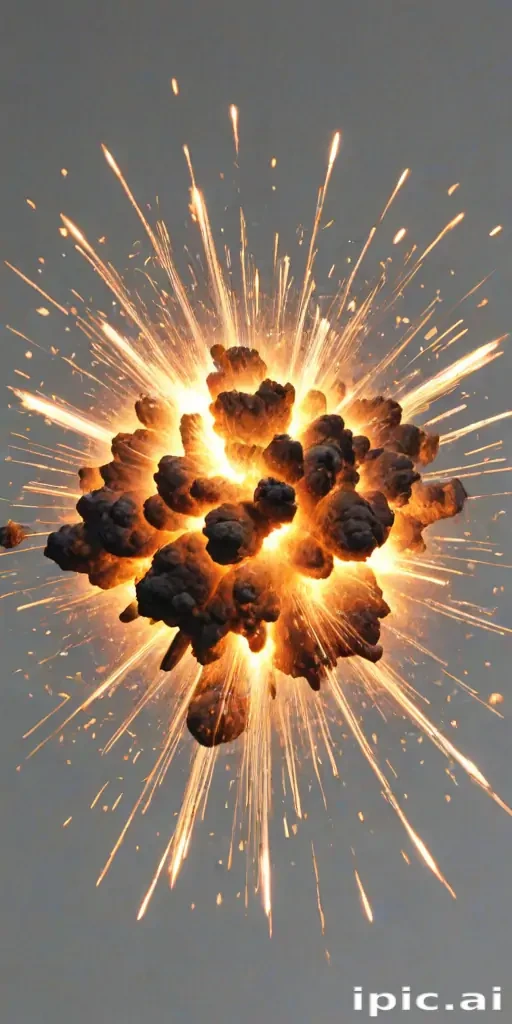 explosion transparent background
