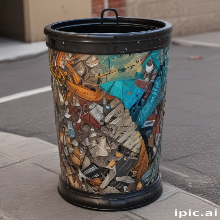 png trash can