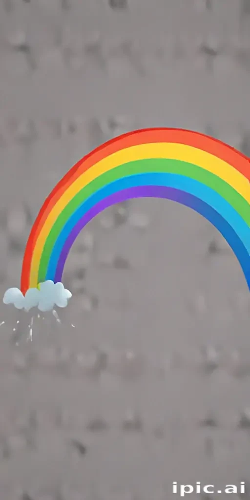 rainbow transparent background