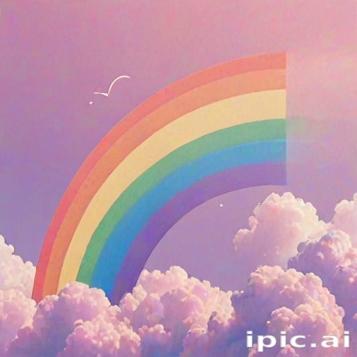 aesthetic rainbow wallpaper