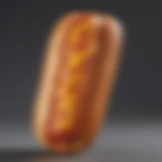 transparent hot dog