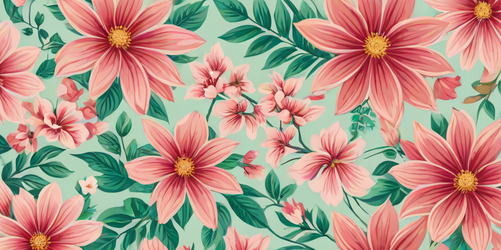 floral computer background