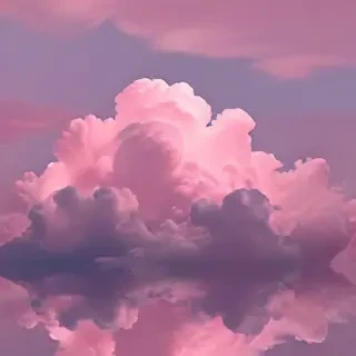 pink cloud aesthetic