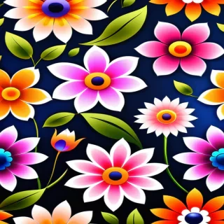 flower art wallpaper