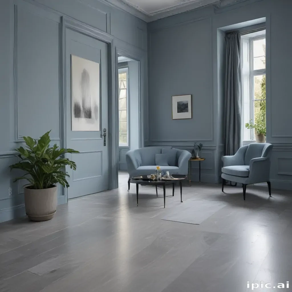 grey blue aesthetic