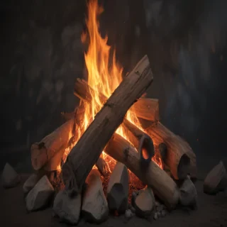camp fire png