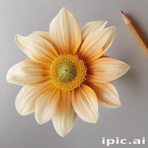 pencil drawings of flowers