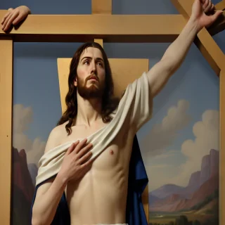 christ on the cross image