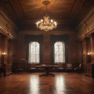 court room background