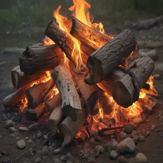 camp fire png