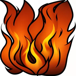 fire clipart transparent
