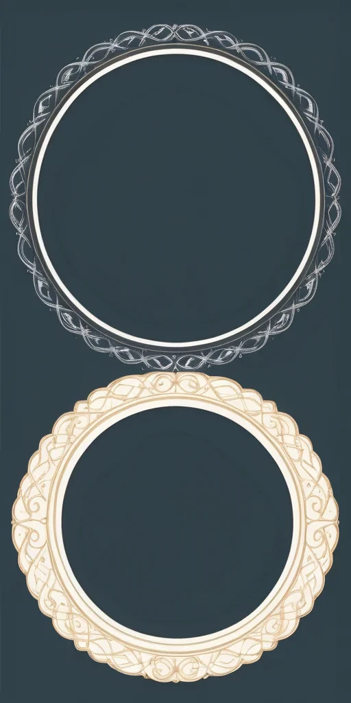 circular frame clipart