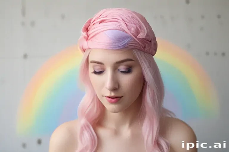 rainbow pastel