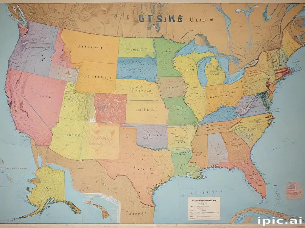 show me a map of the u.s.