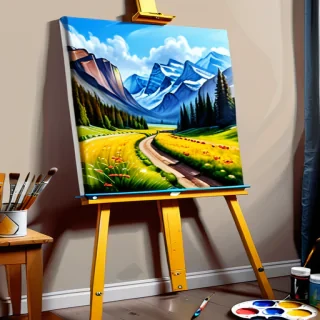 painting mockup