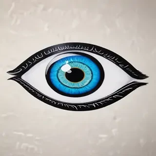 evil eye transparent