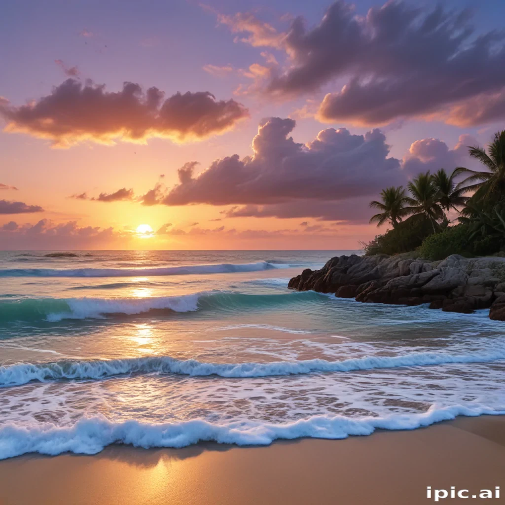 beach screensaver iphone
