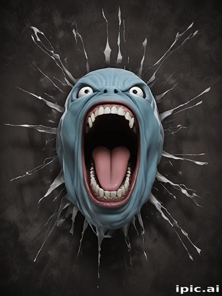 screaming background