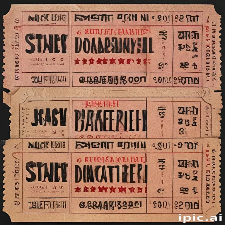 concert tickets png