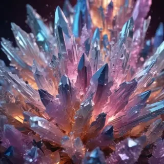 crystals background