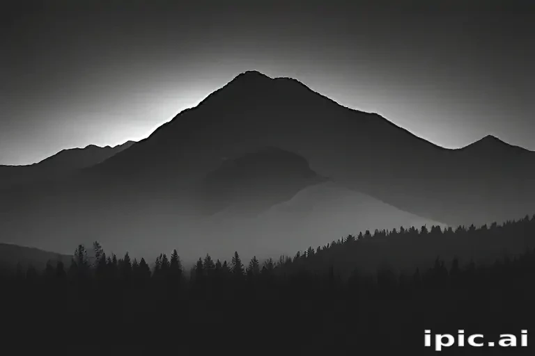 mountain silhouette