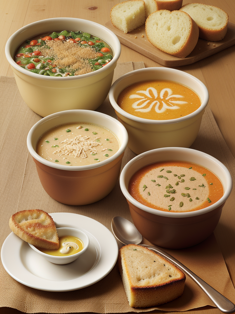 panera bread gluten free soups