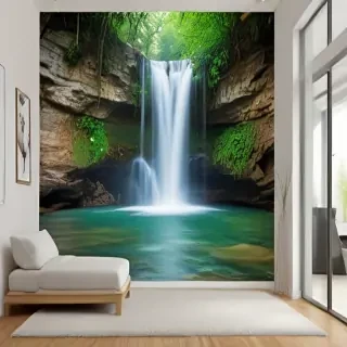 water fall wall paper
