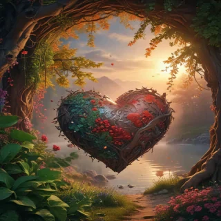 aesthetic wallpapers heart