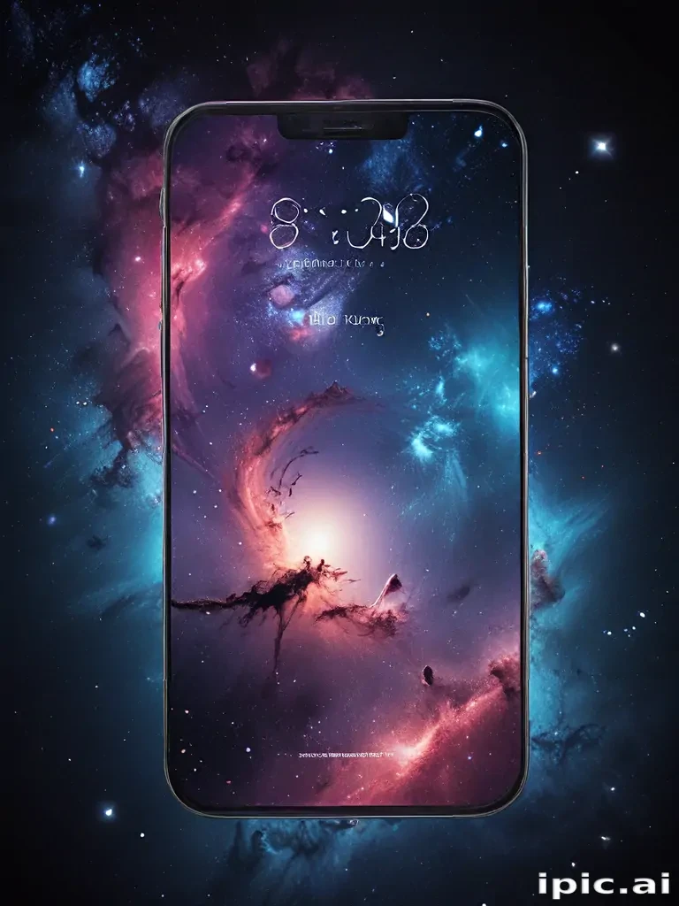 space background phone