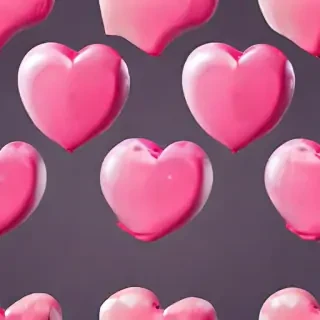 pink heart png