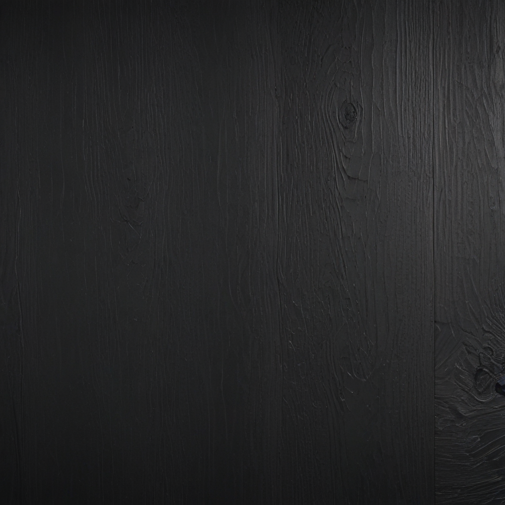 Elegant Black Wood Texture with Subtle Grain Patterns and Depth