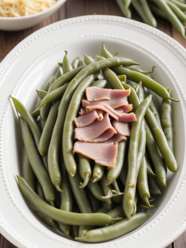 green beans with ham in crock pot