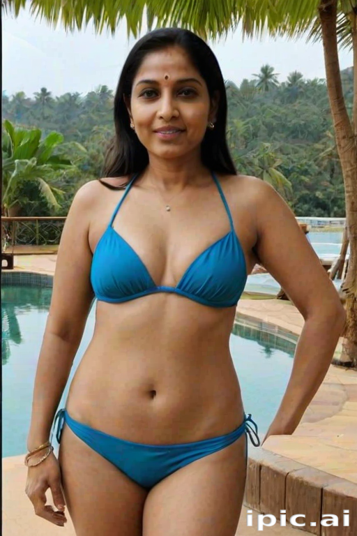indian aunties bikini