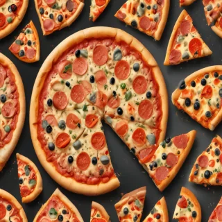 transparent pizza clipart