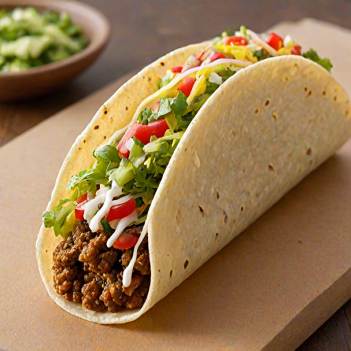 transparent taco
